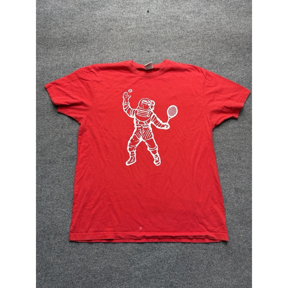 Billionaire Boys Club‎ T Shirt Size 2xl Red White Short Sleeve Graphic Men's